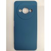 Чехол силиконовый Xiaomi Redmi А3/A3X/POCO C61 Silicone Cover Nano темно-синий