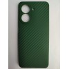 Чехол силиконовый Xiaomi Redmi A5/POCO C71 карбон зеленый