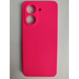 Чехол силиконовый Xiaomi Redmi A5/POCO C71 Silicone Case без лого фуксия