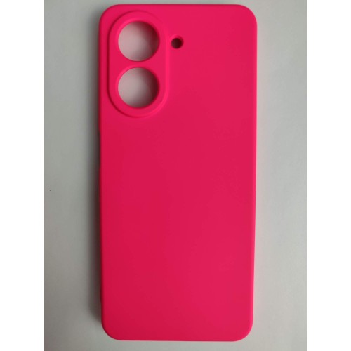 Чехол силиконовый Xiaomi Redmi A5/POCO C71 Silicone Case без лого фуксия