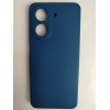 Чехол силиконовый Xiaomi Redmi A5/POCO C71 Silicone Case без лого темно-синий