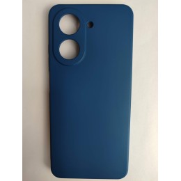 Чехол силиконовый Xiaomi Redmi A5/POCO C71 Silicone Case без лого темно-синий