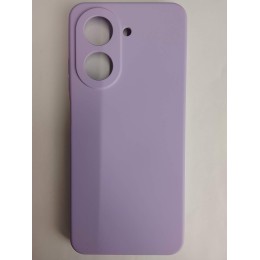 Чехол силиконовый Xiaomi Redmi A5/POCO C71 Silicone Cover без лого сиреневый