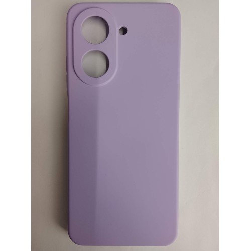Чехол силиконовый Xiaomi Redmi A5/POCO C71 Silicone Cover без лого сиреневый