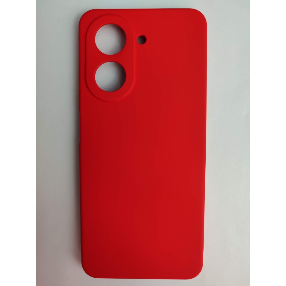 Чехол силиконовый Xiaomi Redmi A5 Silicone Case без лого красный