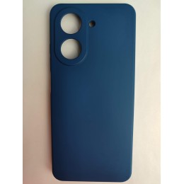Чехол силиконовый Xiaomi Redmi A5 Silicone Case без лого синий