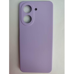 Чехол силиконовый Xiaomi Redmi A5 Silicone Case без лого сиреневый