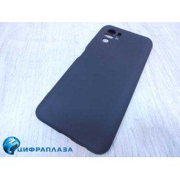 Чехол силиконовый Xiaomi Redmi Note 10 Silicone Cover черный