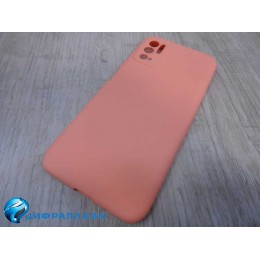 Чехол силиконовый Xiaomi Redmi Note 10T Silicone Cover Nano 2mm розовый