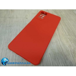 Чехол силиконовый Xiaomi Redmi Note 11 Pro Silicone Cover красный