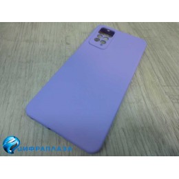 Чехол силиконовый Xiaomi Redmi Note 11 Pro Silicone Cover сиреневый