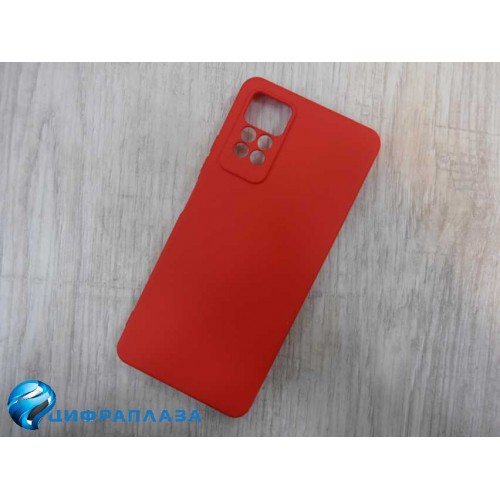 Чехол силиконовый Xiaomi Redmi Note 12 Pro Silicone Cover Nano 2mm красный