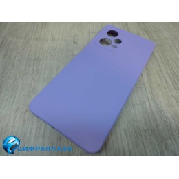 Чехол силиконовый Xiaomi Redmi Note 12 Pro Silicone Cover сиреневый