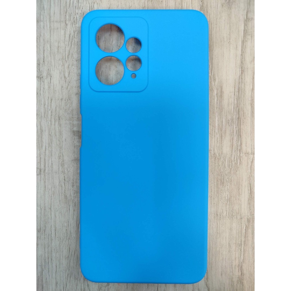 Чехол силиконовый Xiaomi Redmi Note 12 Silicone Cover Nano лазурный
