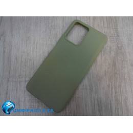 Чехол силиконовый Xiaomi Redmi Note 12 Soft Touch матовый фисташковый