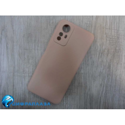 Чехол силиконовый Xiaomi Redmi Note 12S Silicone Cover Nano 2mm розовый песок