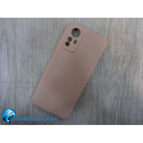 Чехол силиконовый Xiaomi Redmi Note 12S Silicone Cover Nano розовый песок