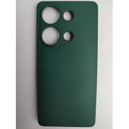 Чехол силиконовый Xiaomi Redmi Note 13 Pro/POCO X6 Silicone Cover Nano темно-зеленый