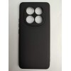 Чехол силиконовый Xiaomi Redmi Note 14 Pro Silicone Cover без лого черный