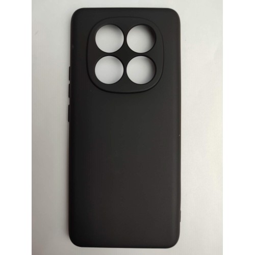 Чехол силиконовый Xiaomi Redmi Note 14 Pro Silicone Cover без лого черный