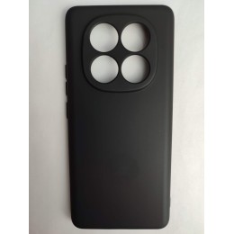 Чехол силиконовый Xiaomi Redmi Note 14 Pro Soft Touch матовый черный