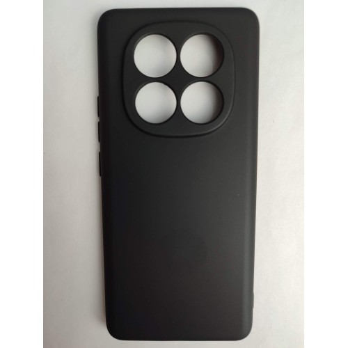 Чехол силиконовый Xiaomi Redmi Note 14 Pro Soft Touch матовый черный