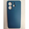 Чехол силиконовый Xiaomi Redmi Note 14 Silicone Cover Nano темно-синий