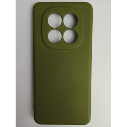 Чехол силиконовый Xiaomi Redmi Note 15 Pro Silicone Cover без лого хаки