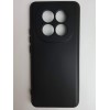 Чехол силиконовый Xiaomi Redmi Note 15 Silicone Cover без лого черный