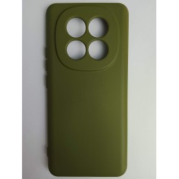 Чехол силиконовый Xiaomi Redmi Note 15 Silicone Cover без лого хаки