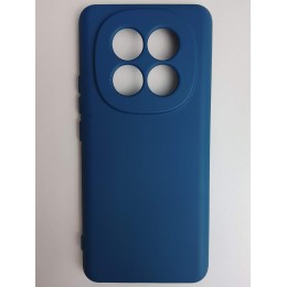 Чехол силиконовый Xiaomi Redmi Note 15 Silicone Cover без лого синий