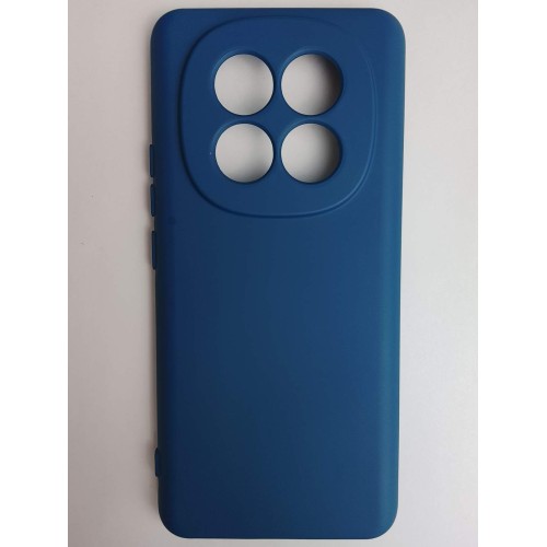 Чехол силиконовый Xiaomi Redmi Note 15 Silicone Cover без лого синий