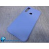 Чехол силиконовый Xiaomi Redmi Note 8 Silicone Case New Era голубой