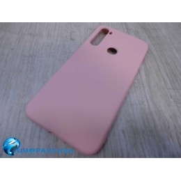 Чехол силиконовый Xiaomi Redmi Note 8 Silicone Case New Era светло-розовый