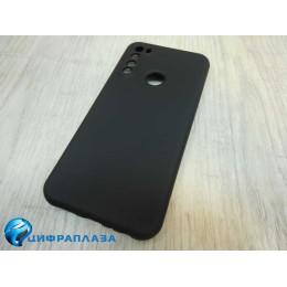 Чехол силиконовый Xiaomi Redmi Note 8 Silicone Cover черный