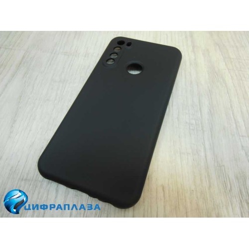 Чехол силиконовый Xiaomi Redmi Note 8 Silicone Cover черный