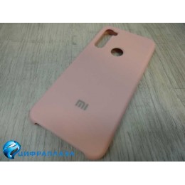 Чехол силиконовый Xiaomi Redmi Note 8T Silicone Cover розовый