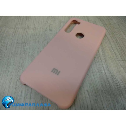 Чехол силиконовый Xiaomi Redmi Note 8T Silicone Cover розовый