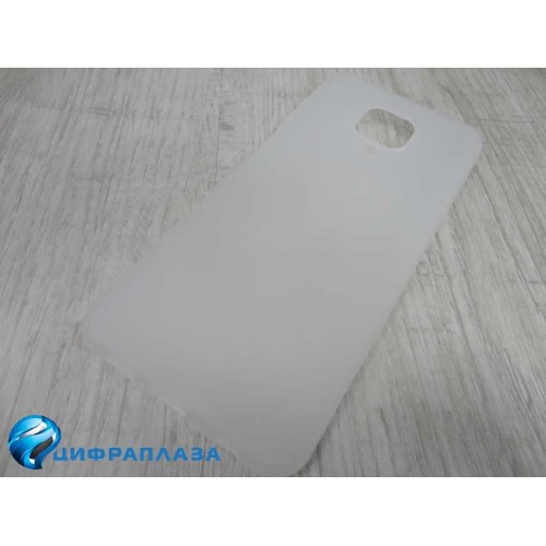 Чехол силиконовый Xiaomi Redmi Note 9S/Note 9 Pro Soft Touch матовый белый