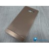 Чехол силиконовый зеркальный с полосками Samsung A510 розовый