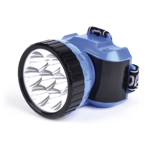 Фонарик налобный аккумуляторный Smartbuy 7 LED синий