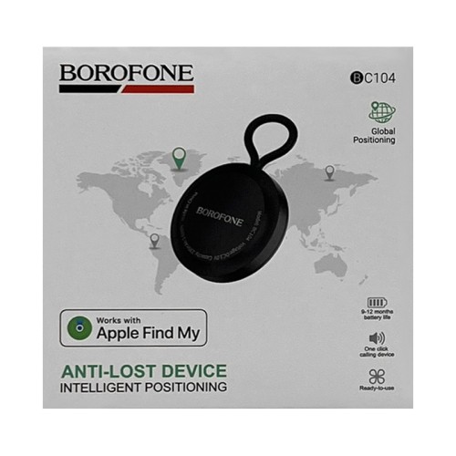 GPS трекер BOROFONE BC104 чёрный