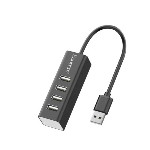 Хаб USB Earldom HUB14 (4 порта USB 2.0) черный