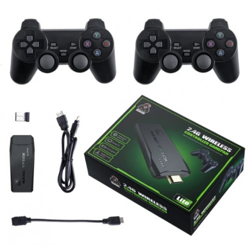 Игровая приставка Game Stick Lite, 64 Gb, 10000 игр, 4K