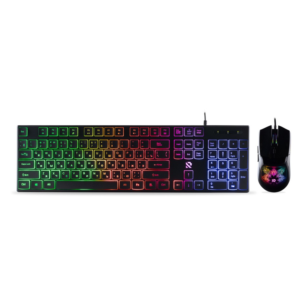 Игровой набор (клавиатура+мышка) SMARTBUY RUSH B18 SBC-251750G-K черный