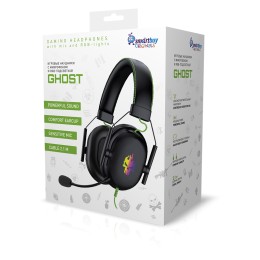 Игровые полноразмерные проводные наушники SMARTBUY GHOST (2.1м)