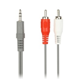 Кабель 3,5 Jack (M)  - RCА*2 (M) SMARTBUY 1.8 м 