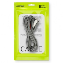 Кабель 3,5 Jack (M)  - RCА*2 (M) SMARTBUY 5.0 м 