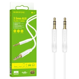 Кабель AUX BOROFONE BL16 (1m) белый