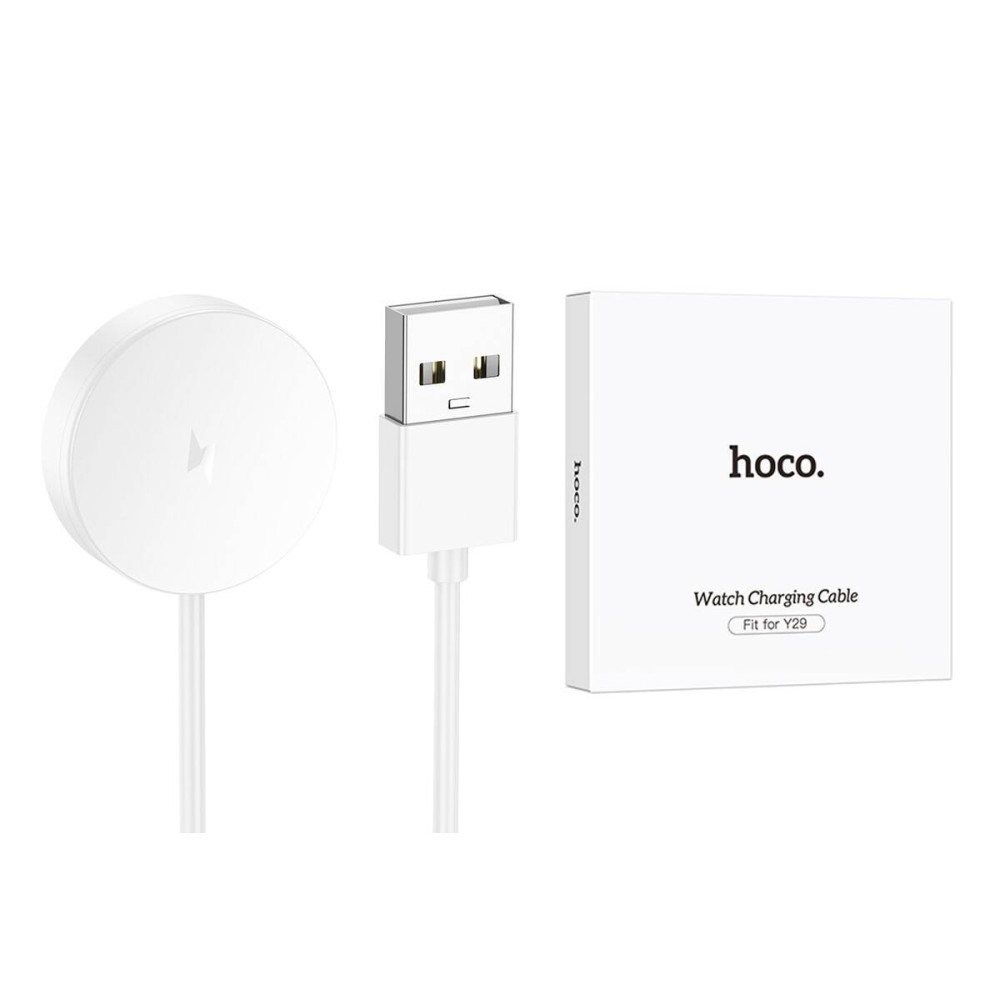 Кабель для смарт-часов HOCO Y29 (5W/60см/1A) белый
